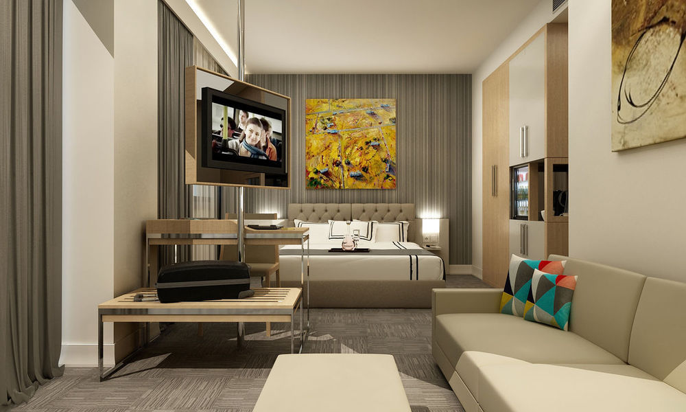 Plus Hotel Bostanci Atasehir Isztambul Szoba fotó